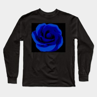 blue rose Long Sleeve T-Shirt